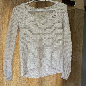 White American eagle knitted sweater